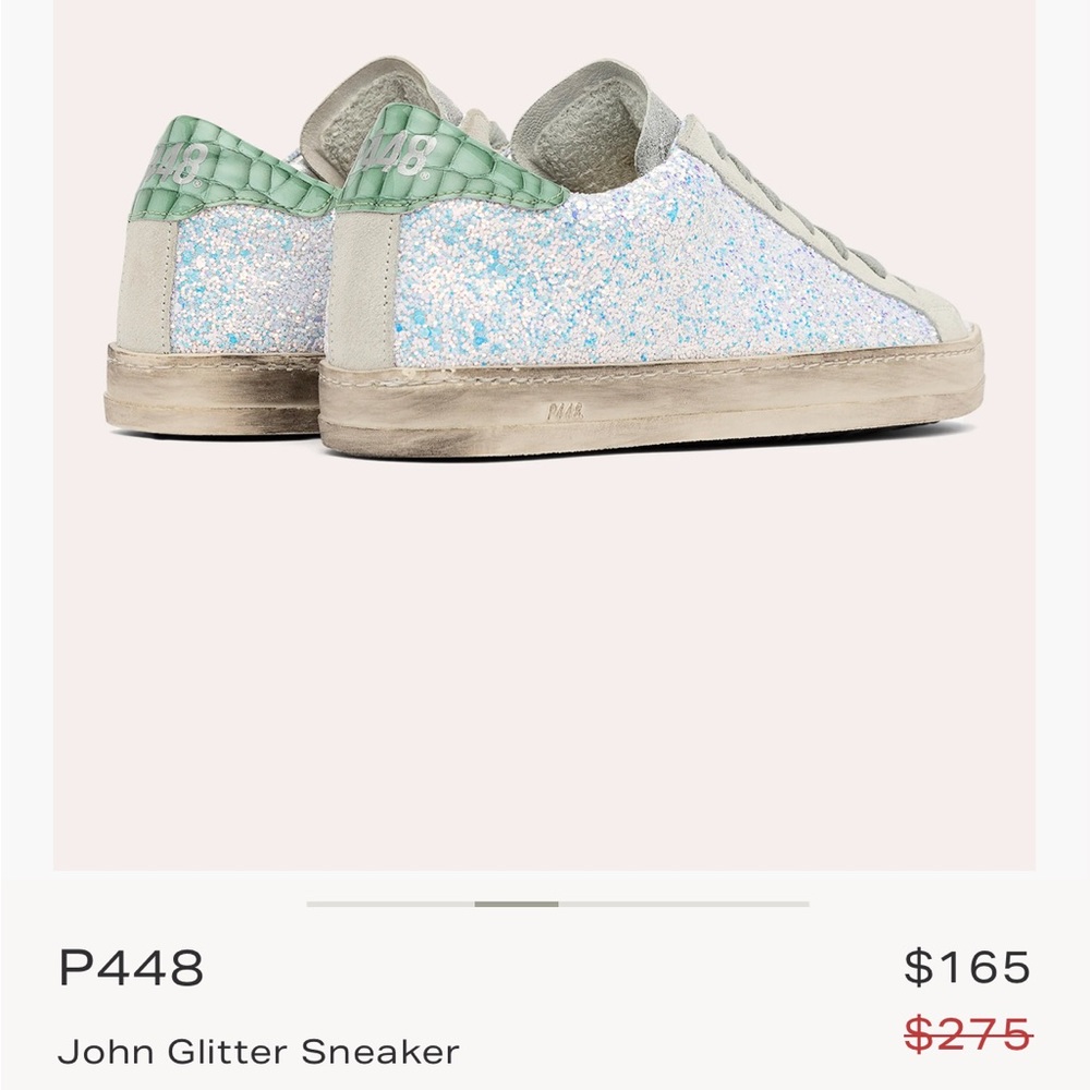 P448 John Glitter Sneaker